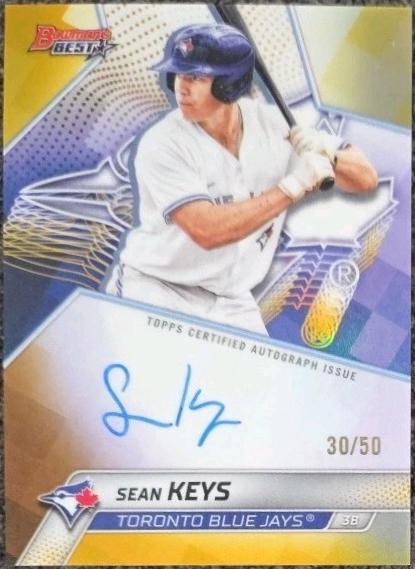 Sean Keys [Gold Refractor] #B25-SK