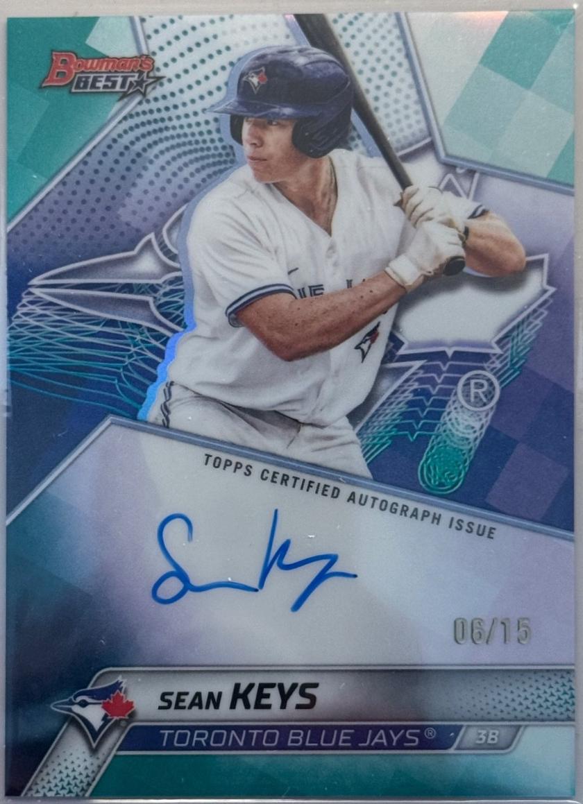 Sean Keys [Teal Refractor] #B25-SK