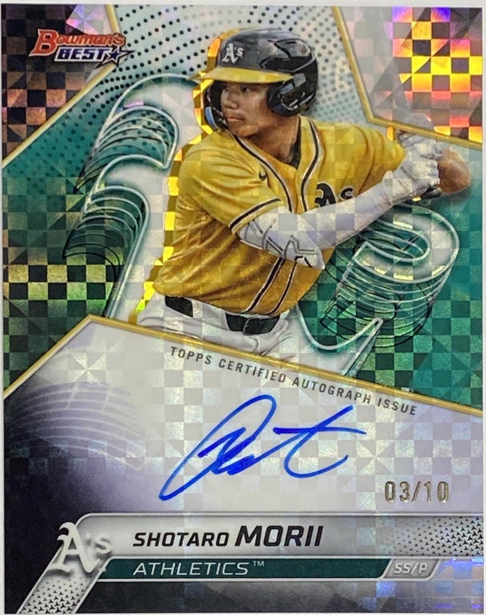Shotaro Morii [Black Refractor] #B25-SM