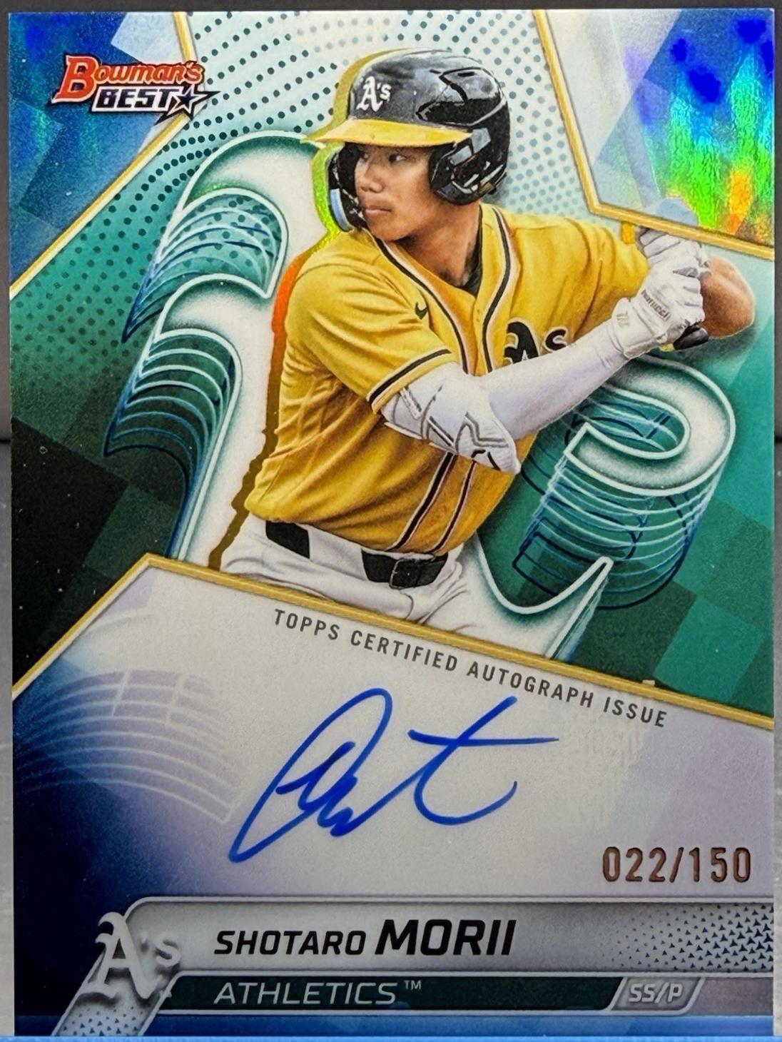 Shotaro Morii [Blue Refractor] #B25-SM