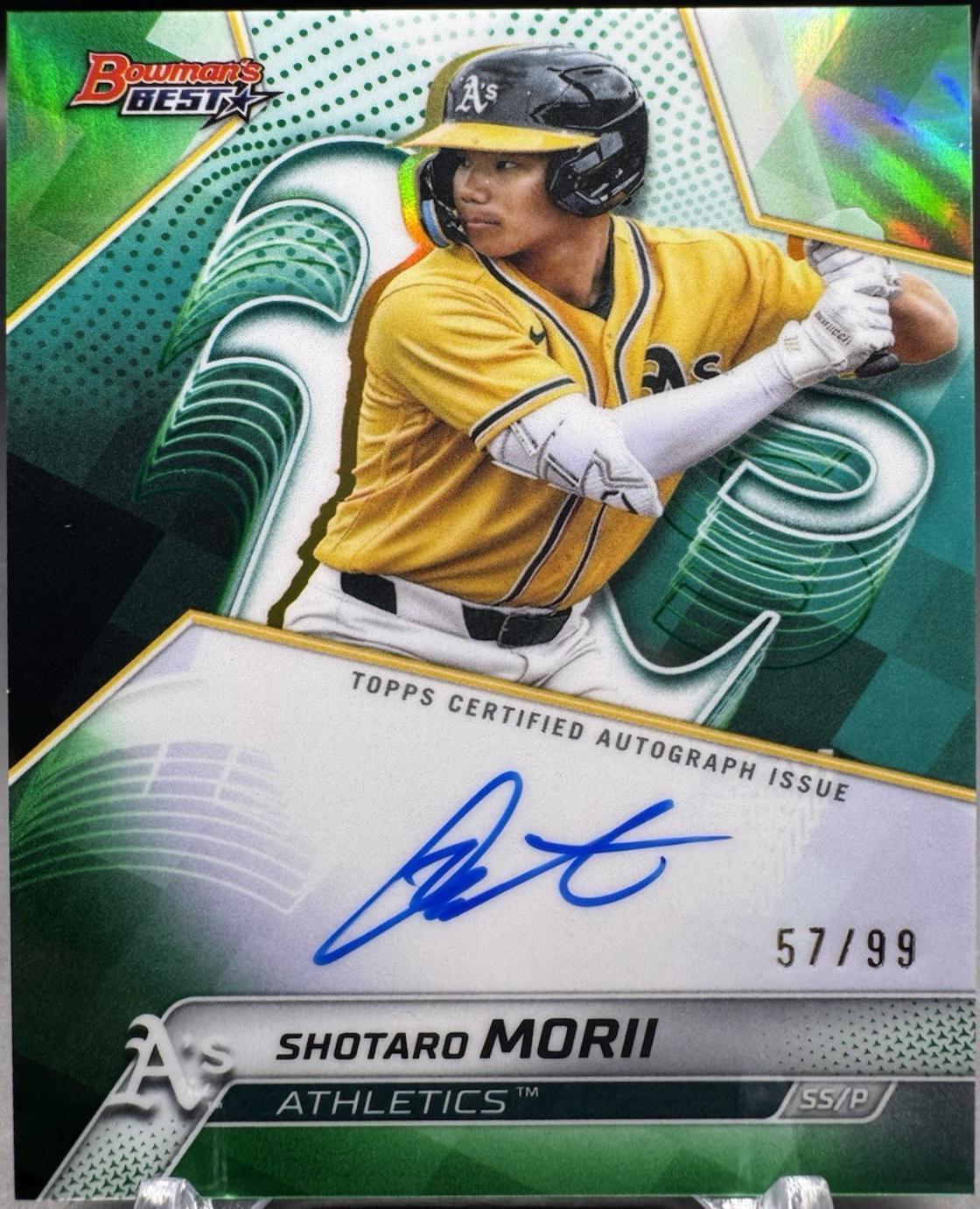 Shotaro Morii [Green Refractor] #B25-SM