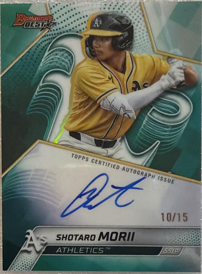 Shotaro Morii [Teal Refractor] #B25-SM