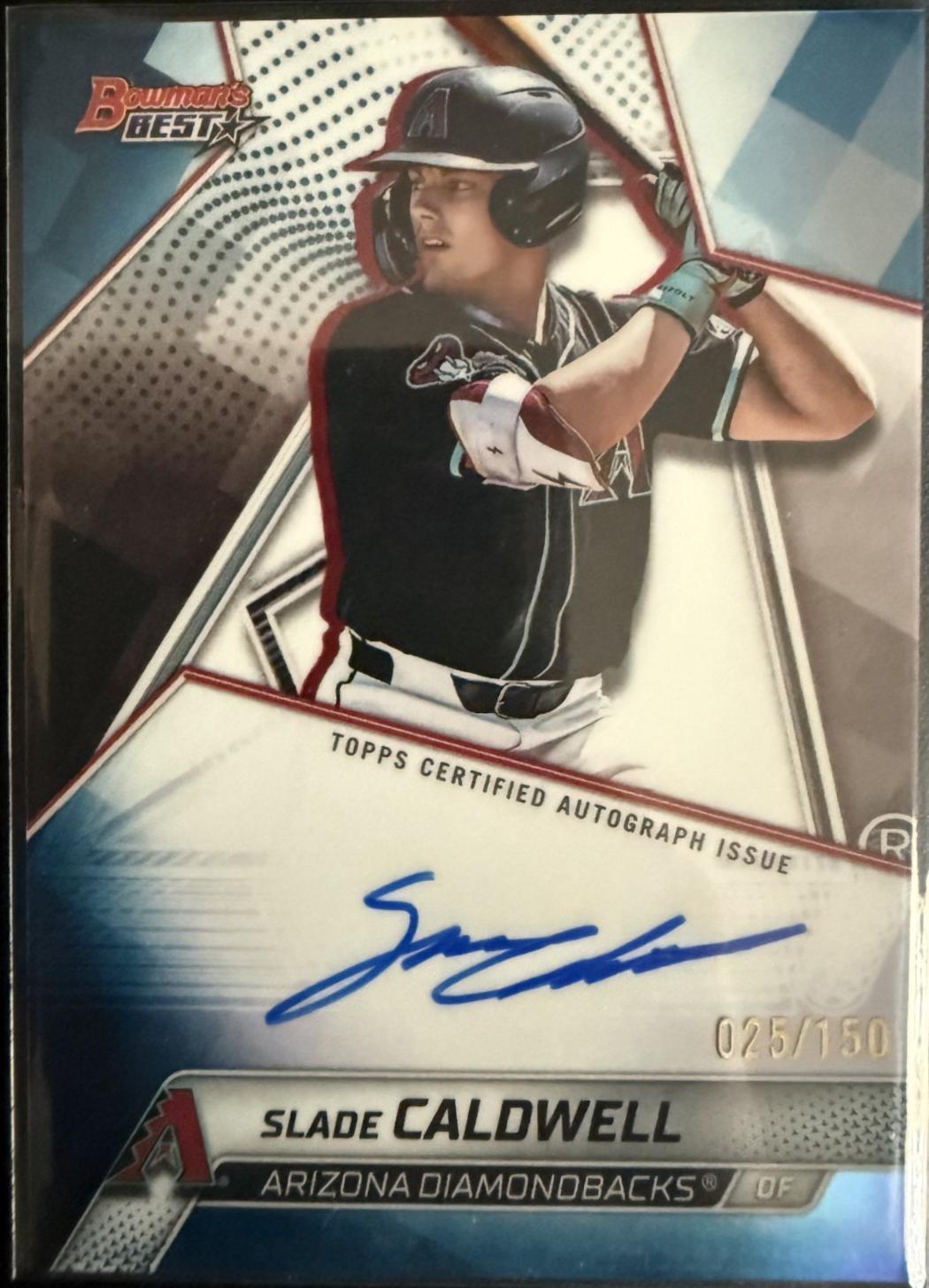 Slade Caldwell [Blue Refractor] #B25-SC
