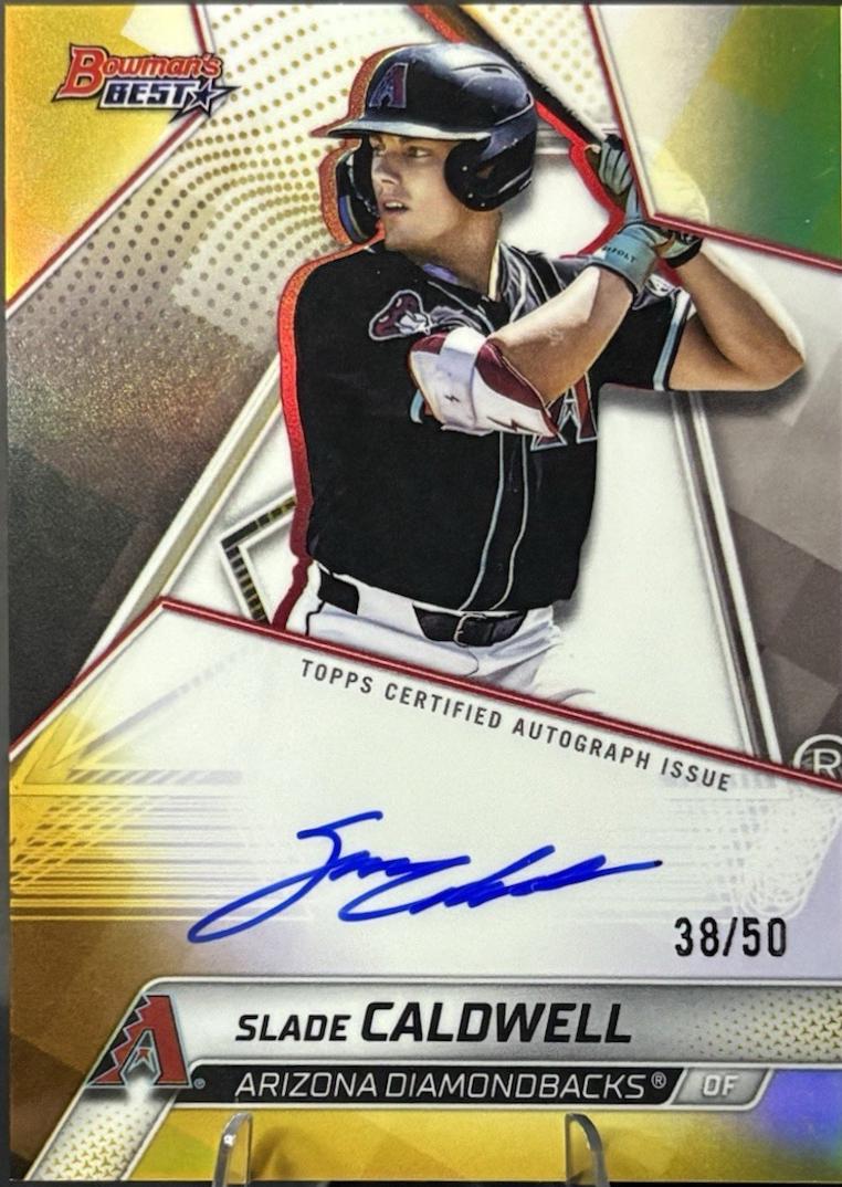 Slade Caldwell [Gold Refractor] #B25-SC