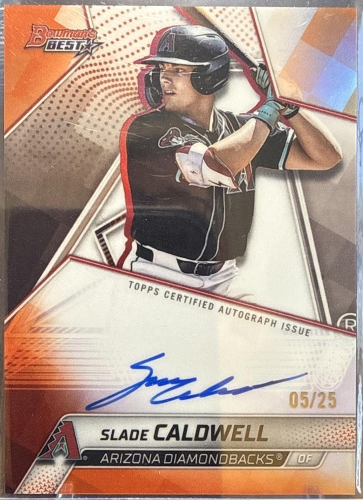 Slade Caldwell [Orange X-Fractor] #B25-SC