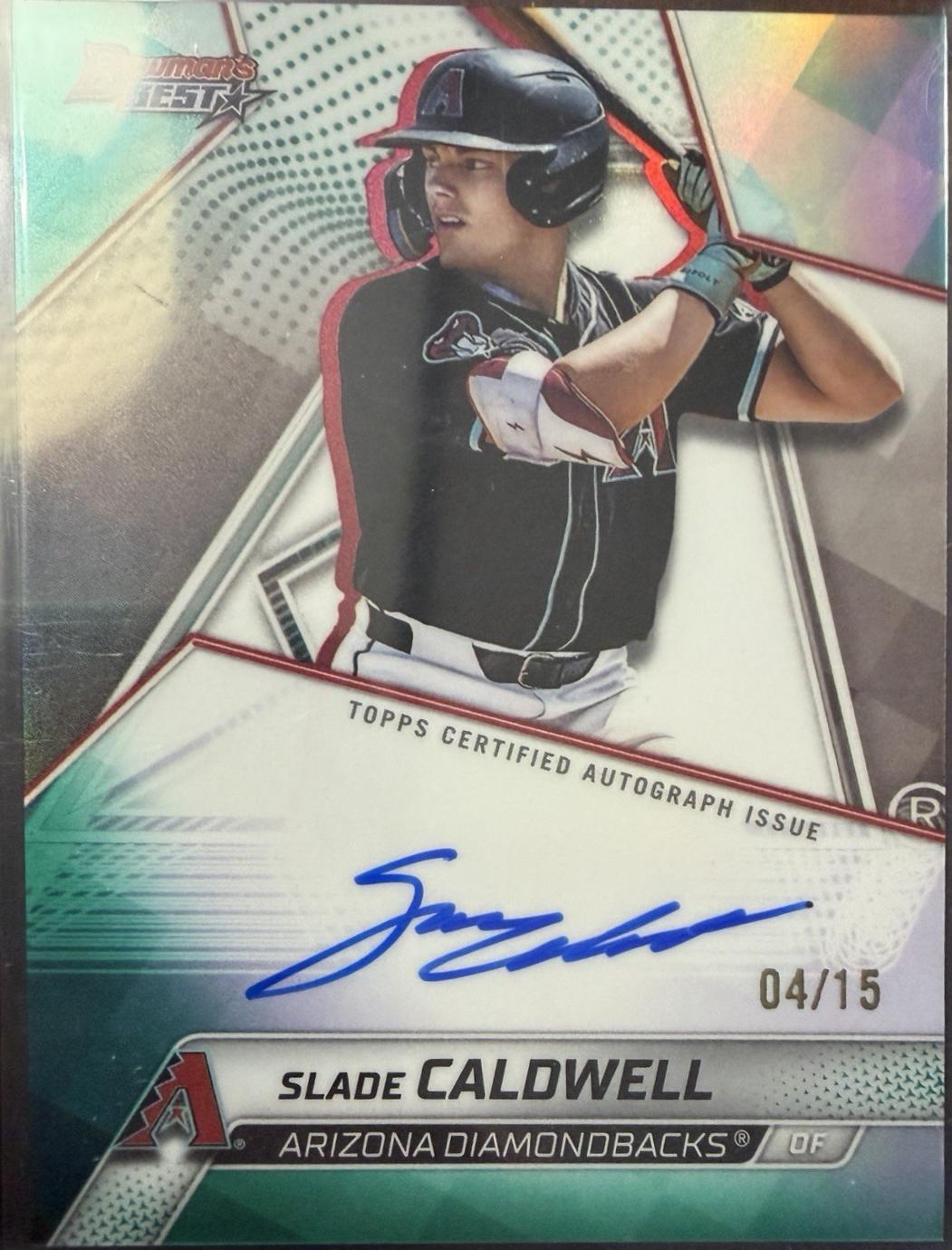 Slade Caldwell [Teal Refractor] #B25-SC