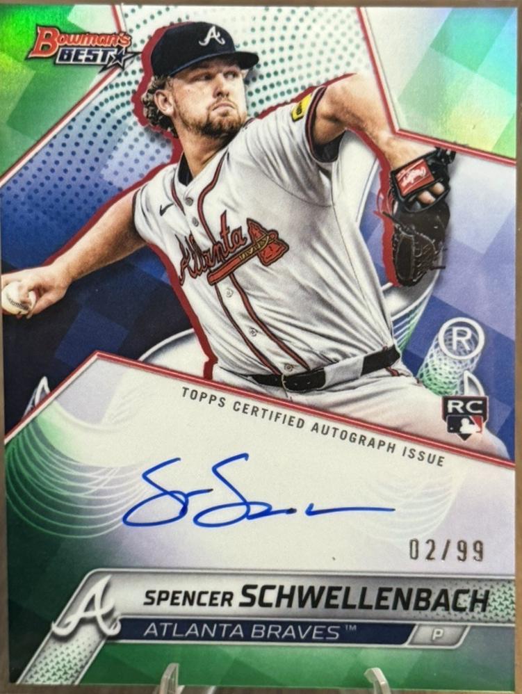 Spencer Schwellenbach [Green Refractor] #B25-SS