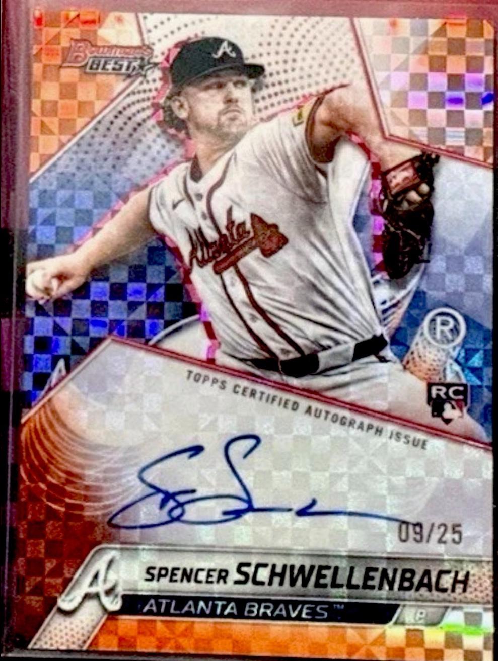Spencer Schwellenbach [Orange X-Fractor] #B25-SS