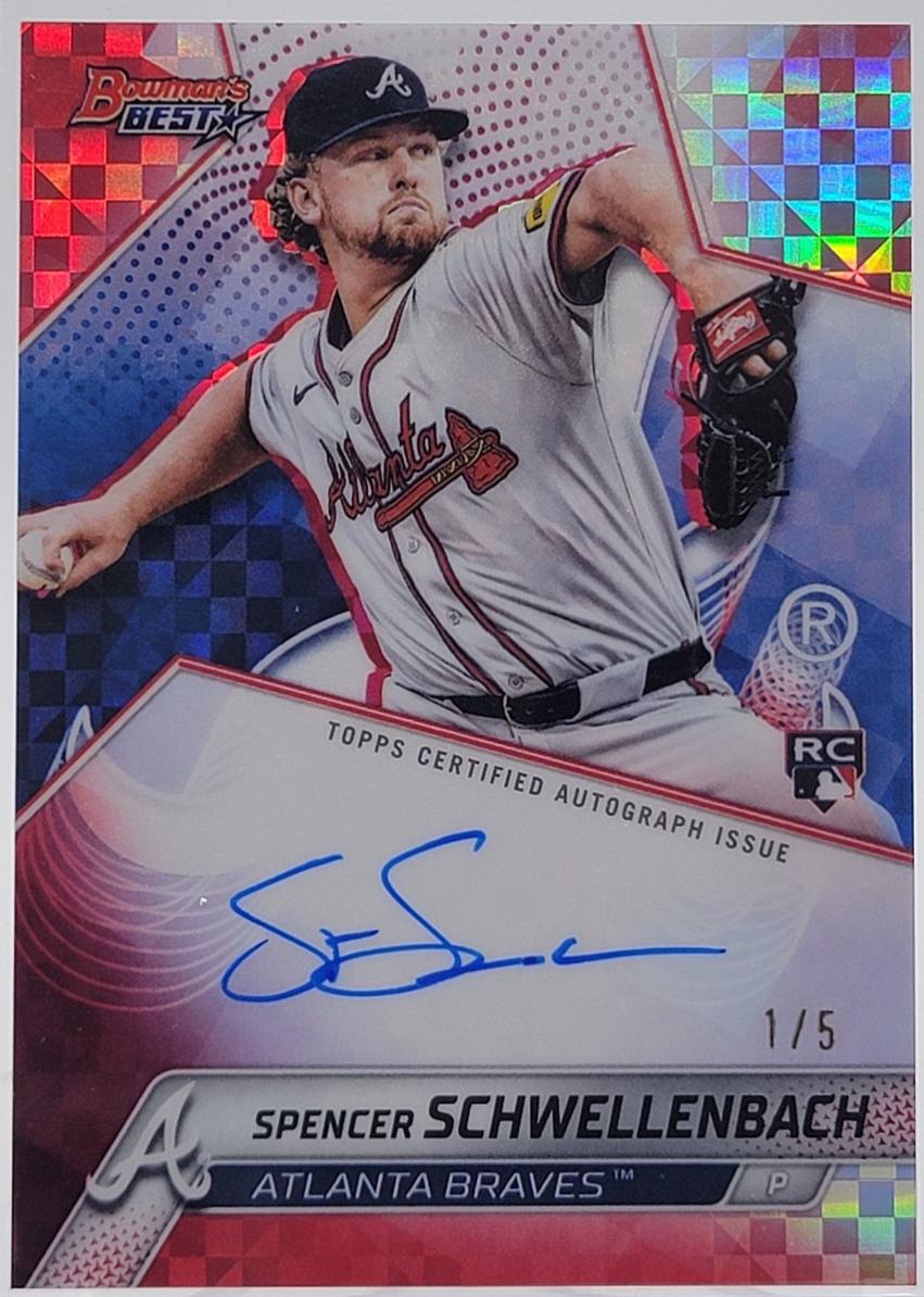 Spencer Schwellenbach [Red X-Fractor] #B25-SS