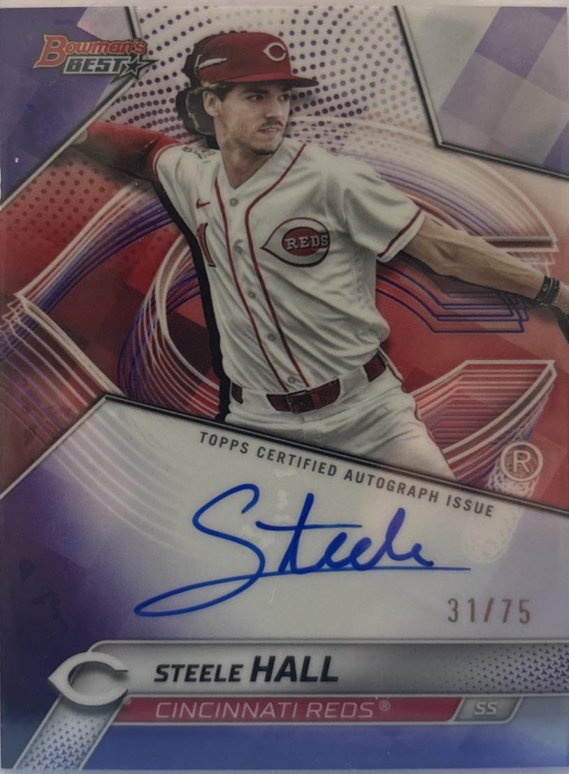 Steele Hall [Purple Refractor] #B25-SH