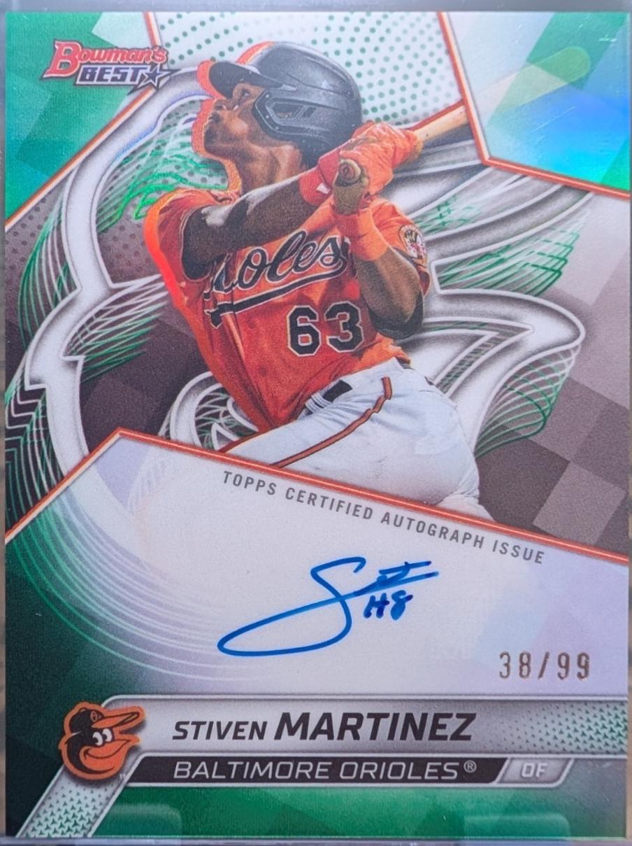 Stiven Martinez [Green Refractor] #B25-SMA