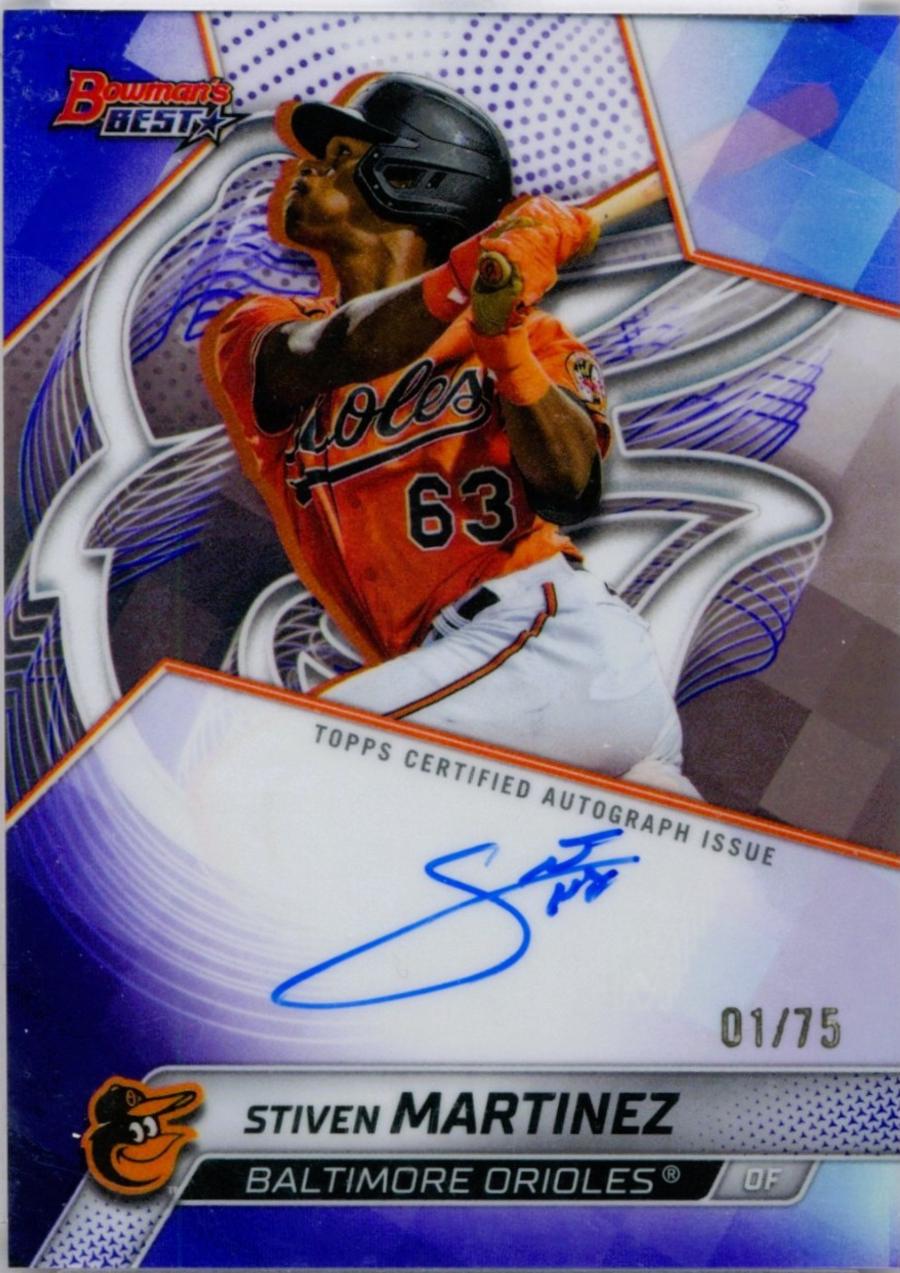 Stiven Martinez [Purple Refractor] #B25-SMA