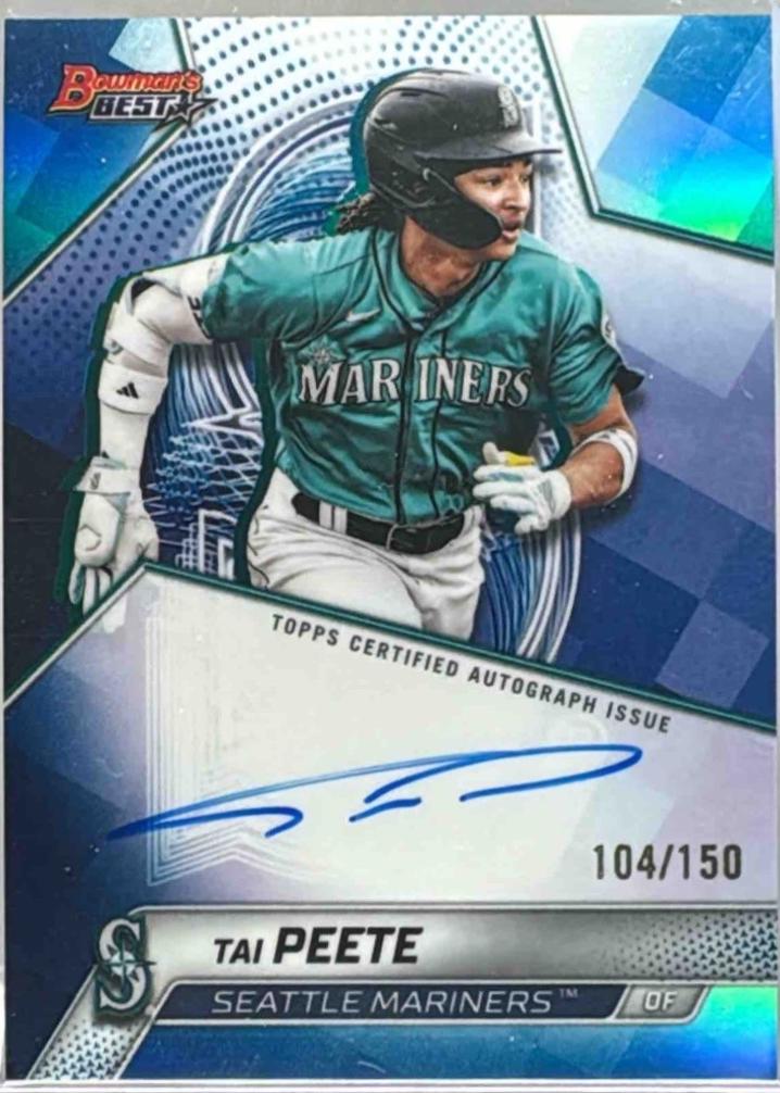 Tai Peete [Blue Refractor] #B25-TP