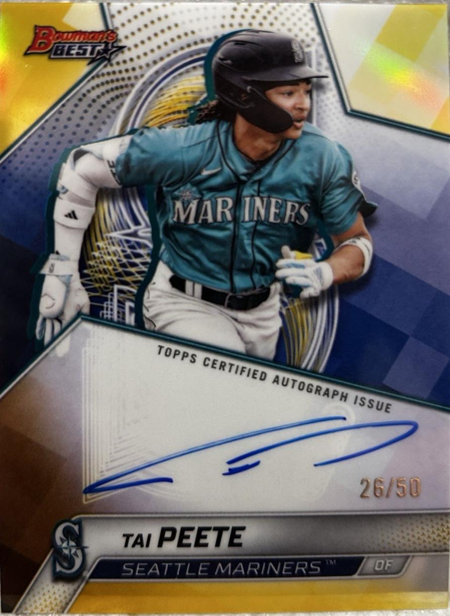 Tai Peete [Gold Refractor] #B25-TP