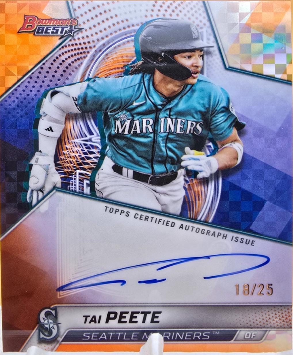 Tai Peete [Orange X-Fractor] #B25-TP