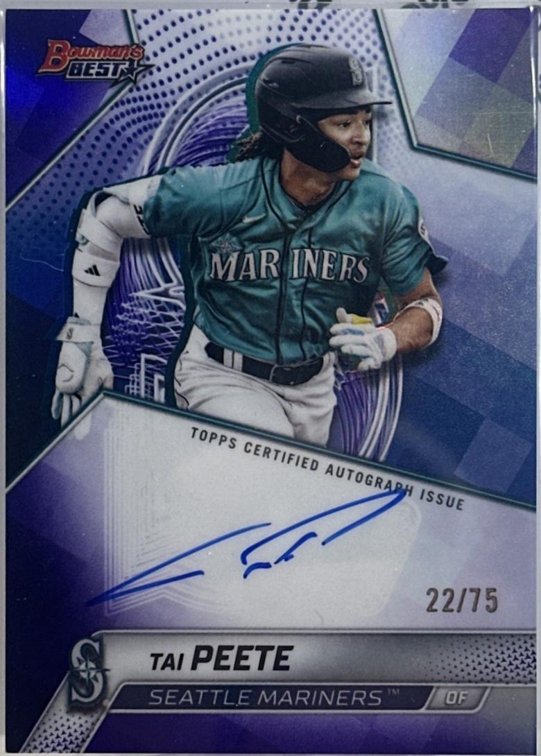 Tai Peete [Purple Refractor] #B25-TP