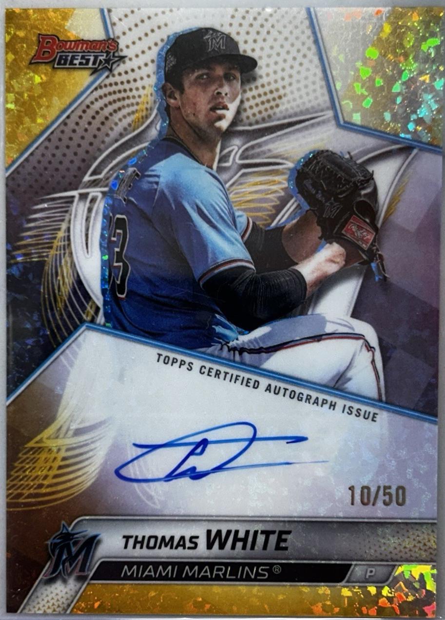 Thomas White [Gold Mini-Diamond Refractor] #B25-TW
