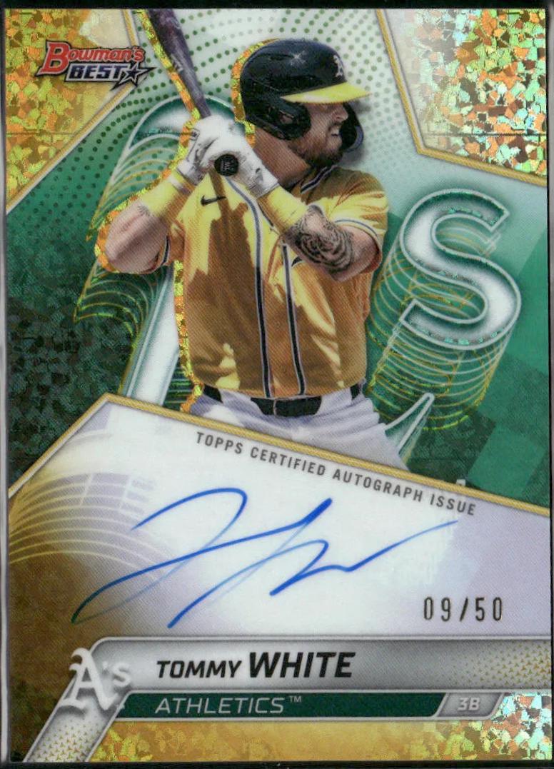 Tommy White [Gold Mini-Diamond Refractor] #B25-TWH