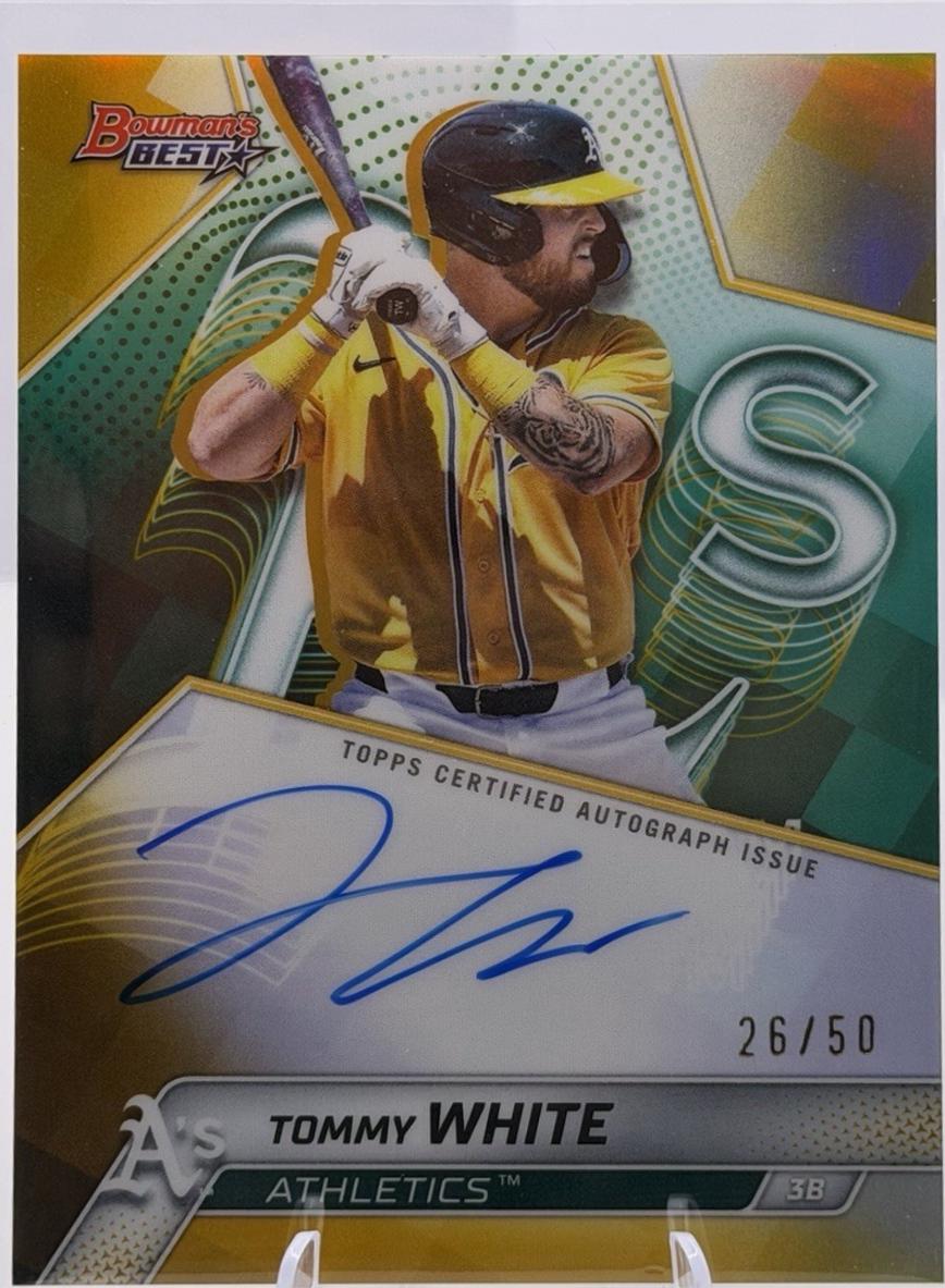 Tommy White [Gold Refractor] #B25-TWH