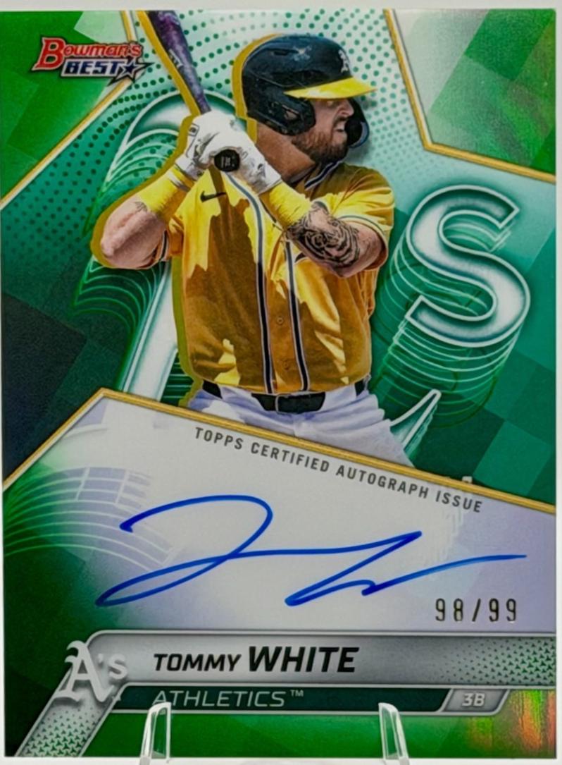 Tommy White [Green Refractor] #B25-TWH