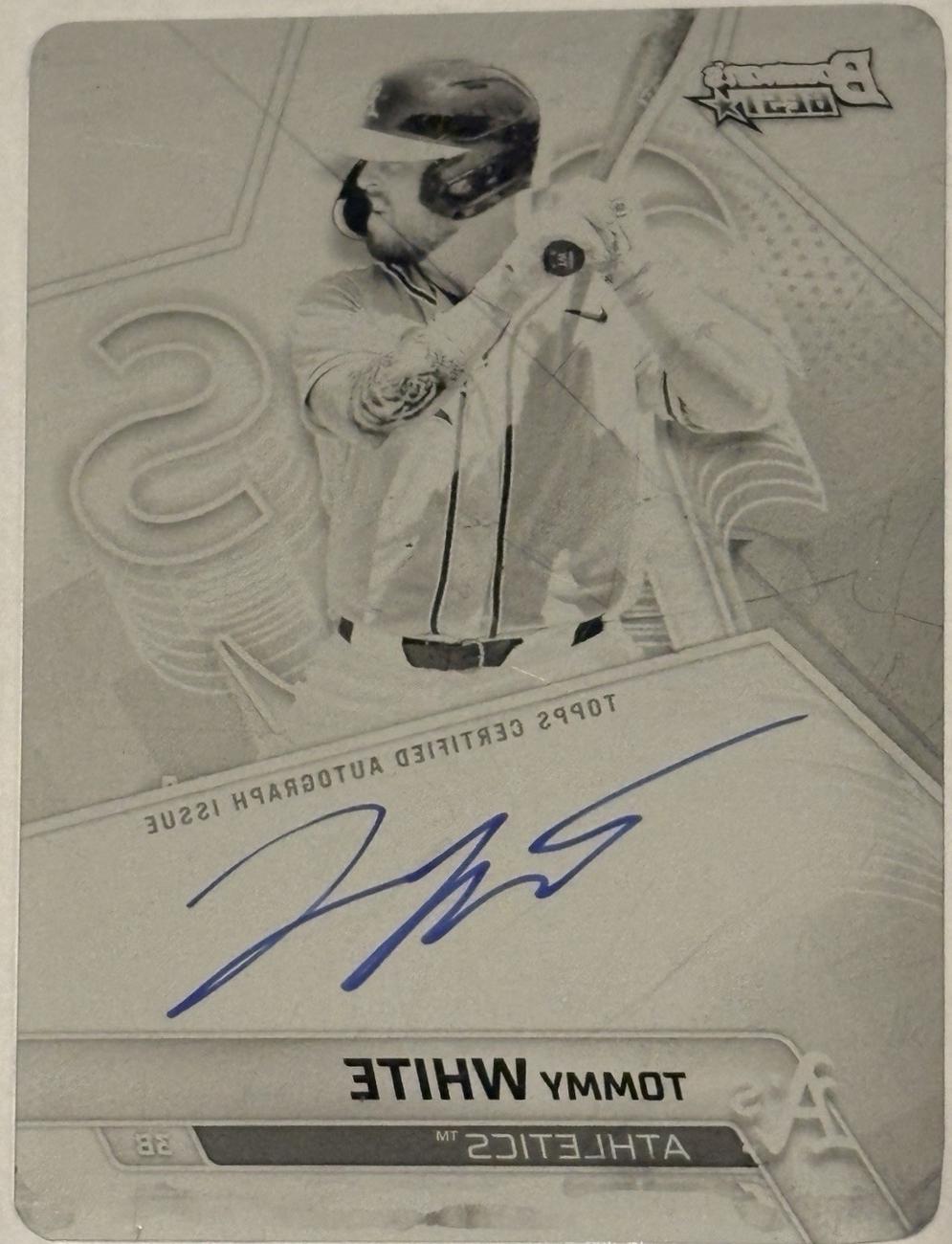 Tommy White [Printing Plate] #B25-TWH