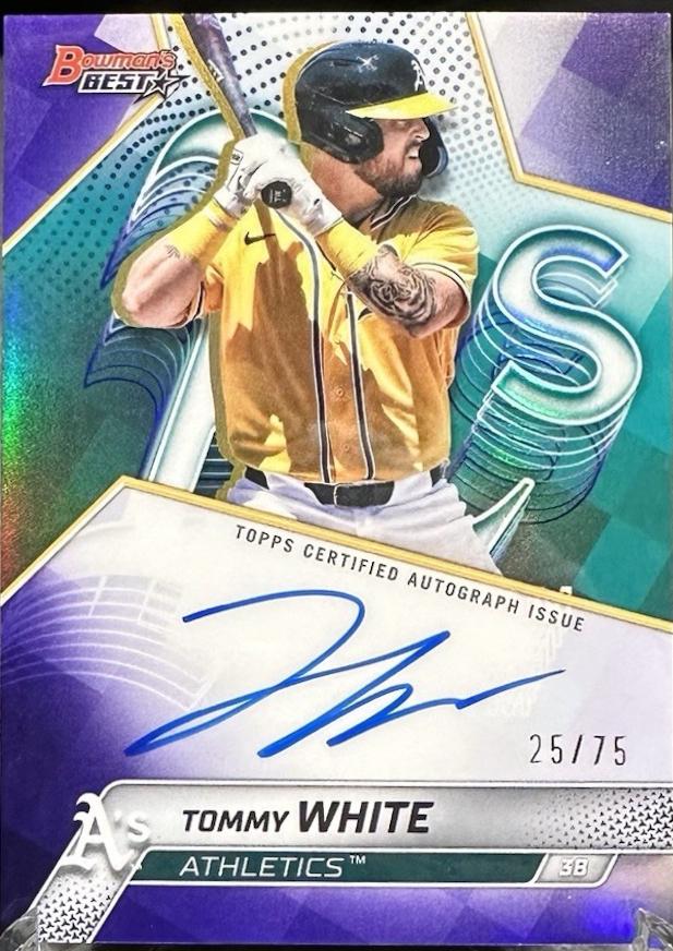 Tommy White [Purple Refractor] #B25-TWH