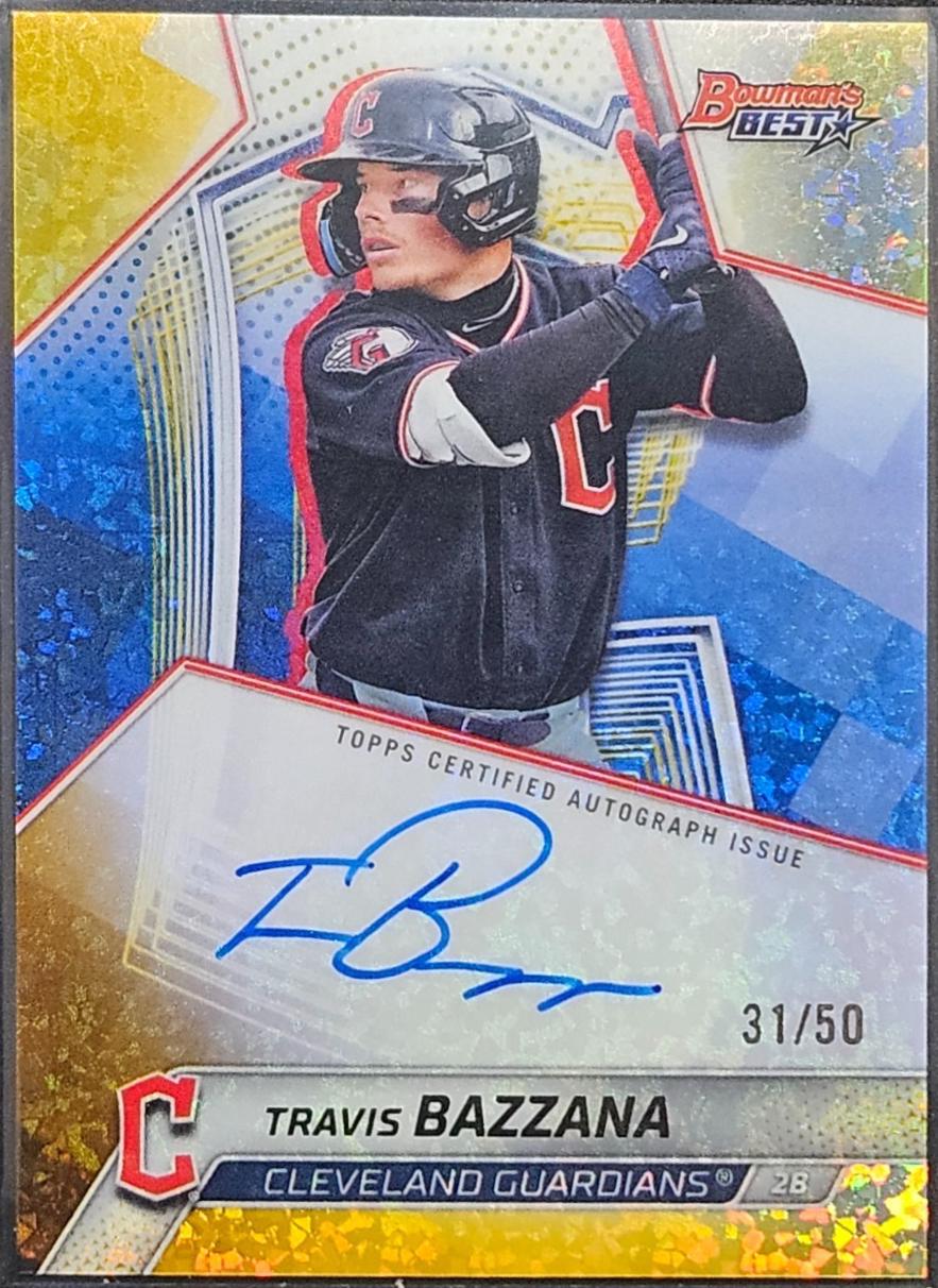 Travis Bazzana [Gold Mini-Diamond Refractor] #B25-TB