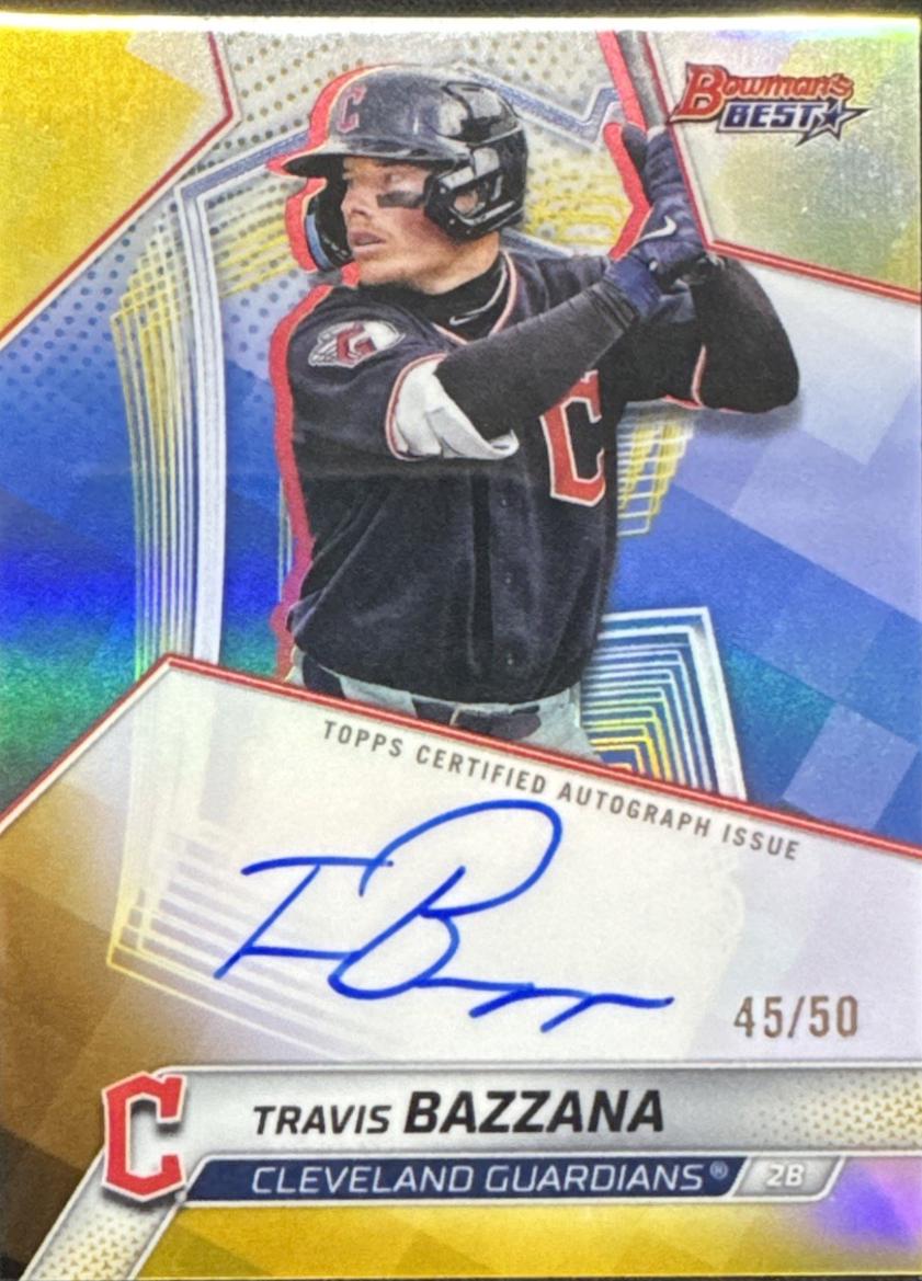 Travis Bazzana [Gold Refractor] #B25-TB