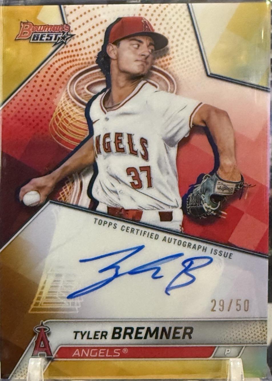 Tyler Bremner [Gold Refractor] #B25-TBR