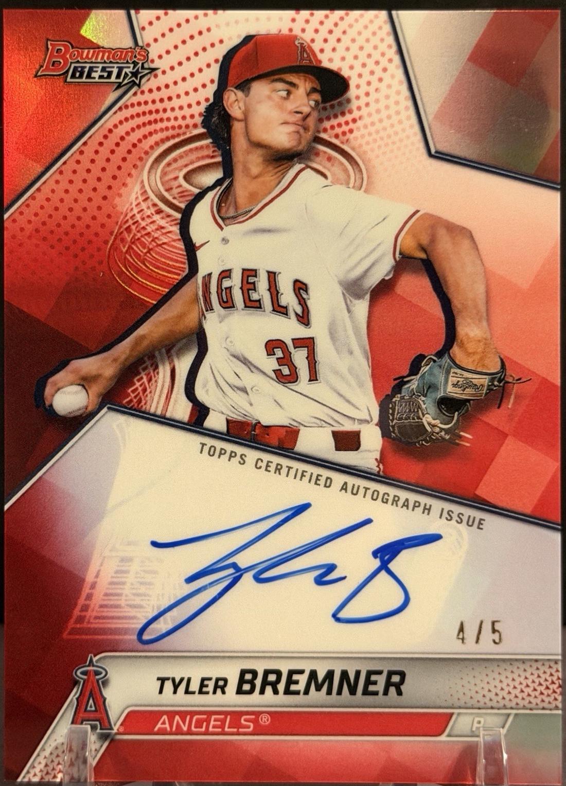 Tyler Bremner [Red X-Fractor] #B25-TBR
