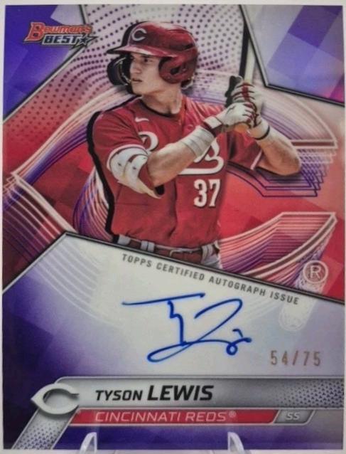 Tyson Lewis [Purple Refractor] #B25-TLE