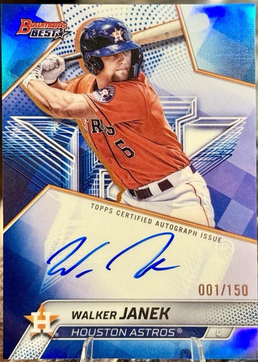 Walker Janek [Blue Refractor] #B25-WJA