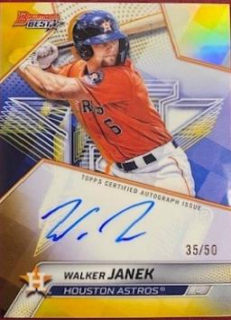 Walker Janek [Gold Refractor] #B25-WJA