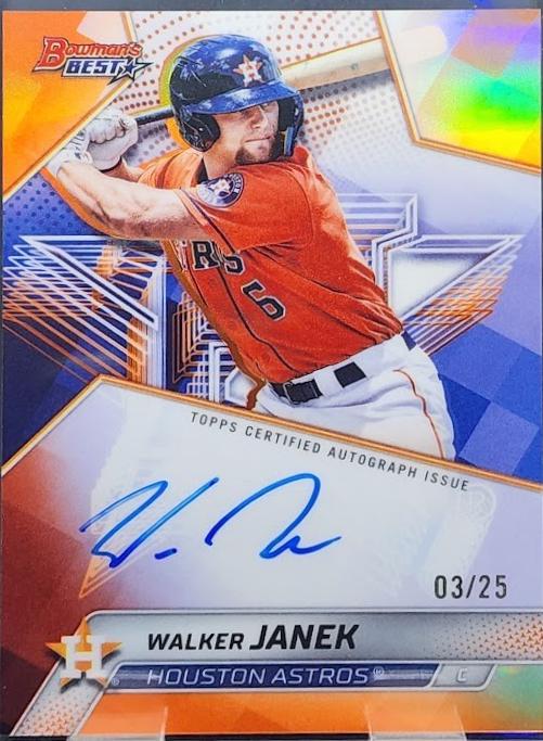Walker Janek [Orange Refractor] #B25-WJA