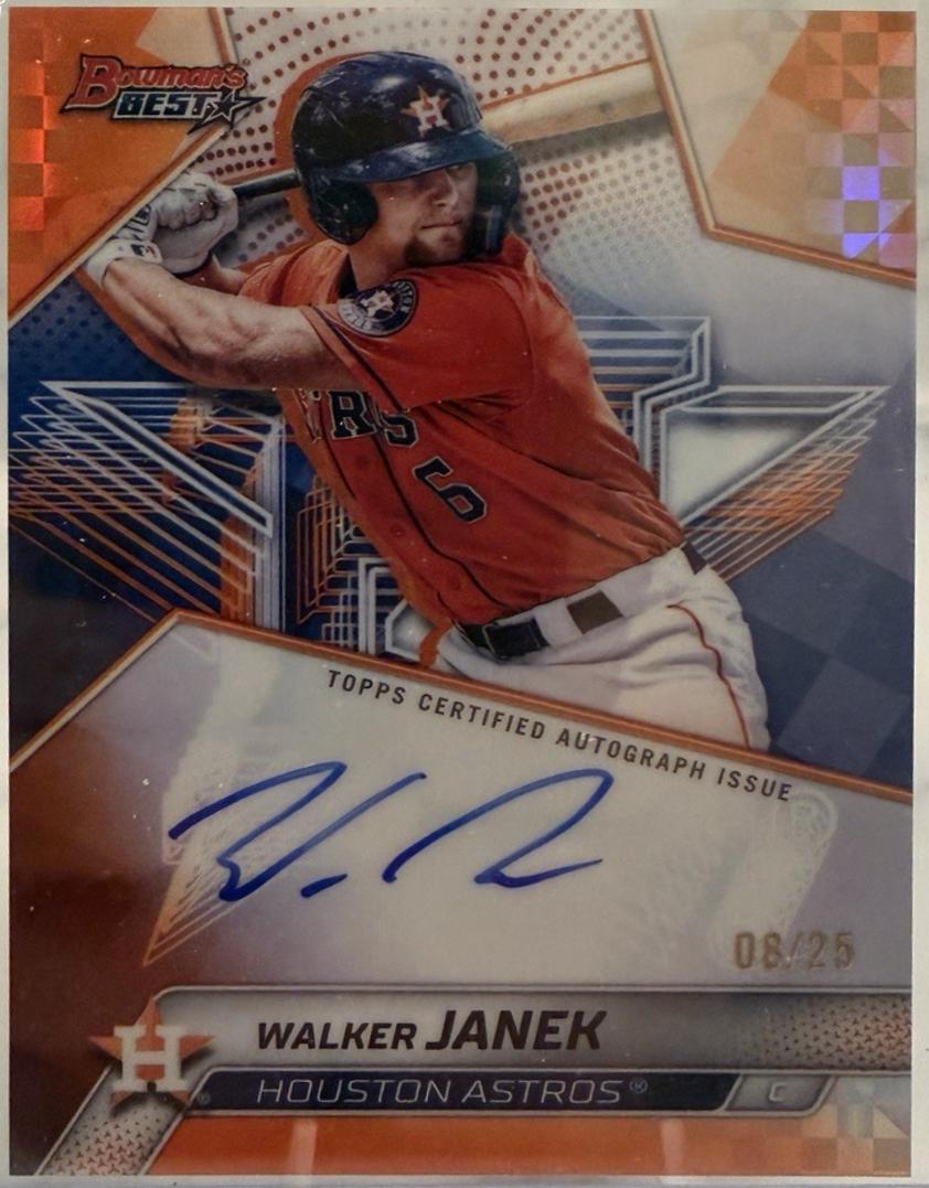Walker Janek [Orange X-Fractor] #B25-WJA