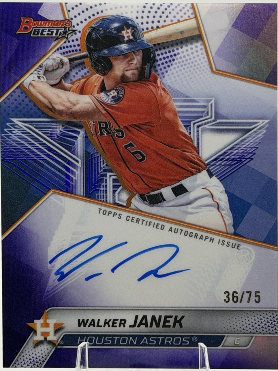 Walker Janek [Purple Refractor] #B25-WJA