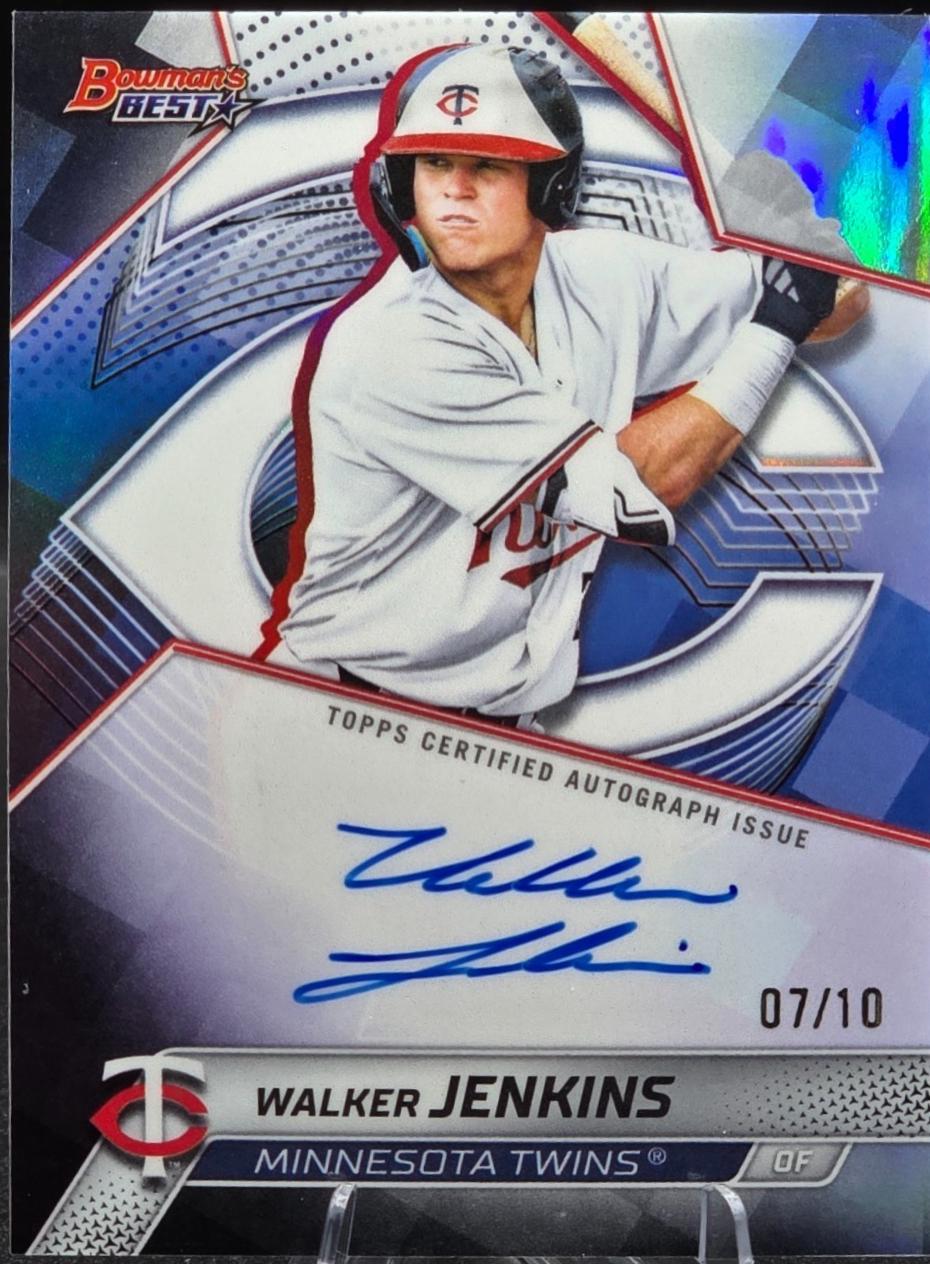 Walker Jenkins [Black Refractor] #B25-WJ