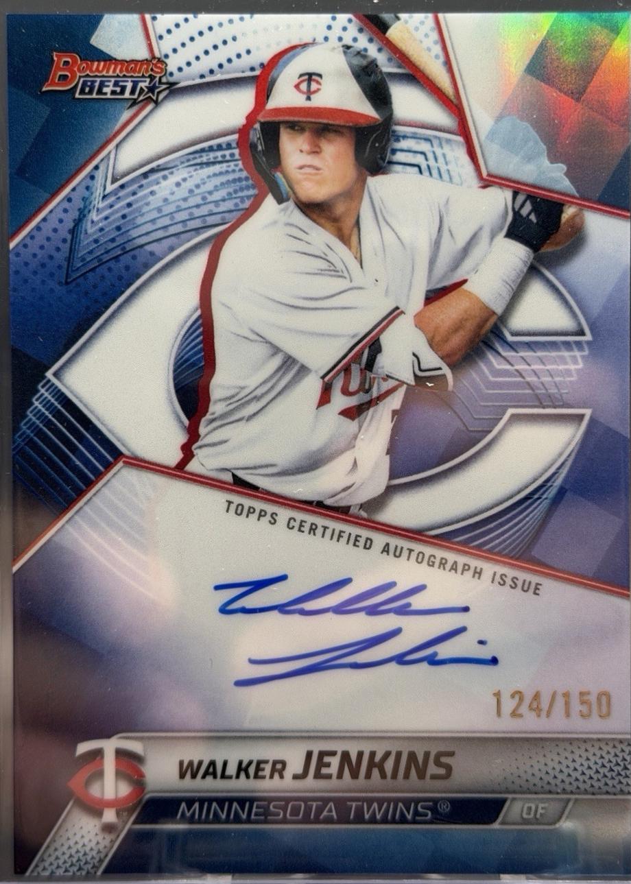 Walker Jenkins [Blue Refractor] #B25-WJ