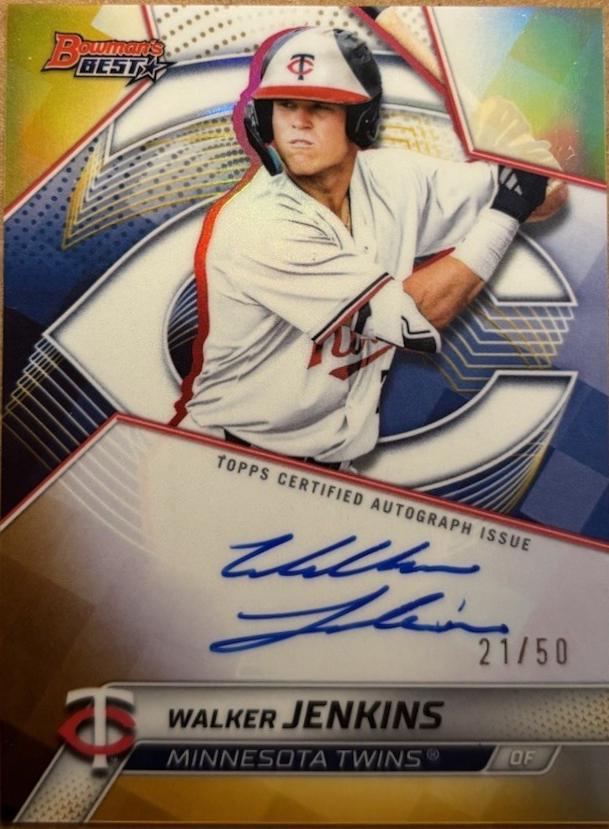 Walker Jenkins [Gold Refractor] #B25-WJ