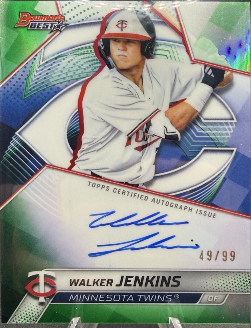 Walker Jenkins [Green Refractor] #B25-WJ