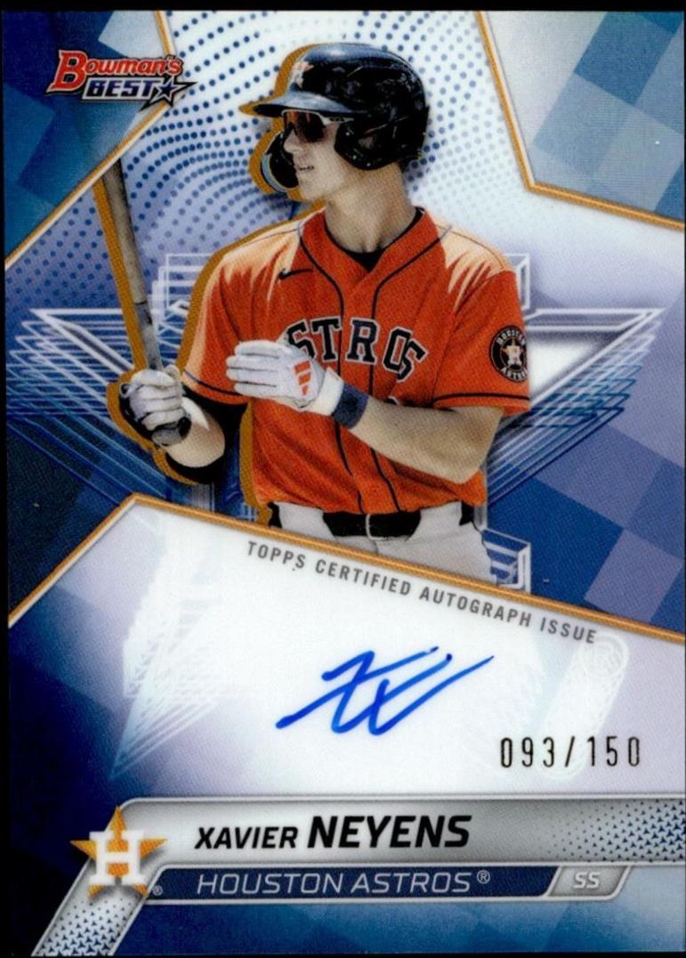 Xavier Neyens [Blue Refractor] #B25-XN