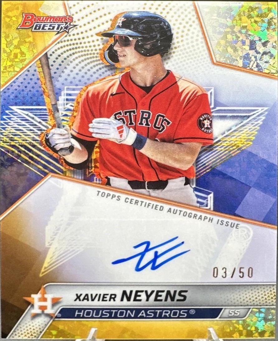 Xavier Neyens [Gold Mini-Diamond Refractor] #B25-XN