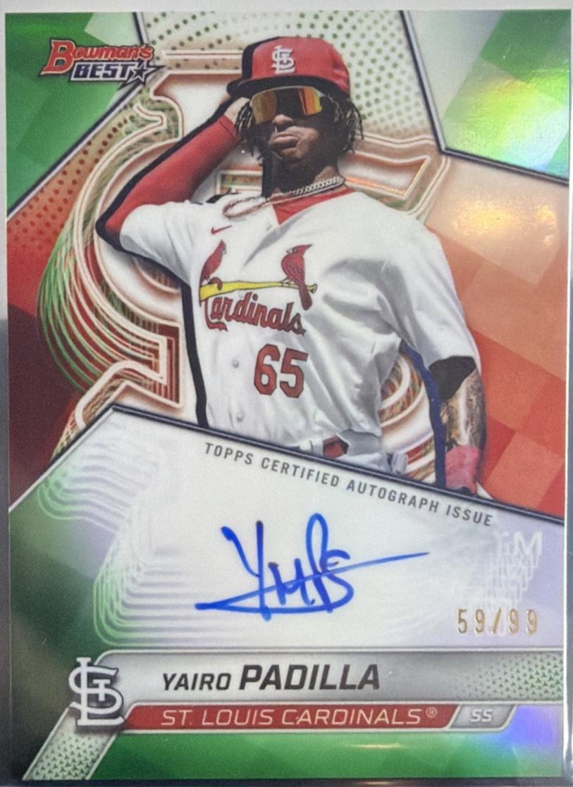 Yairo Padilla [Green Refractor] #B25-YP