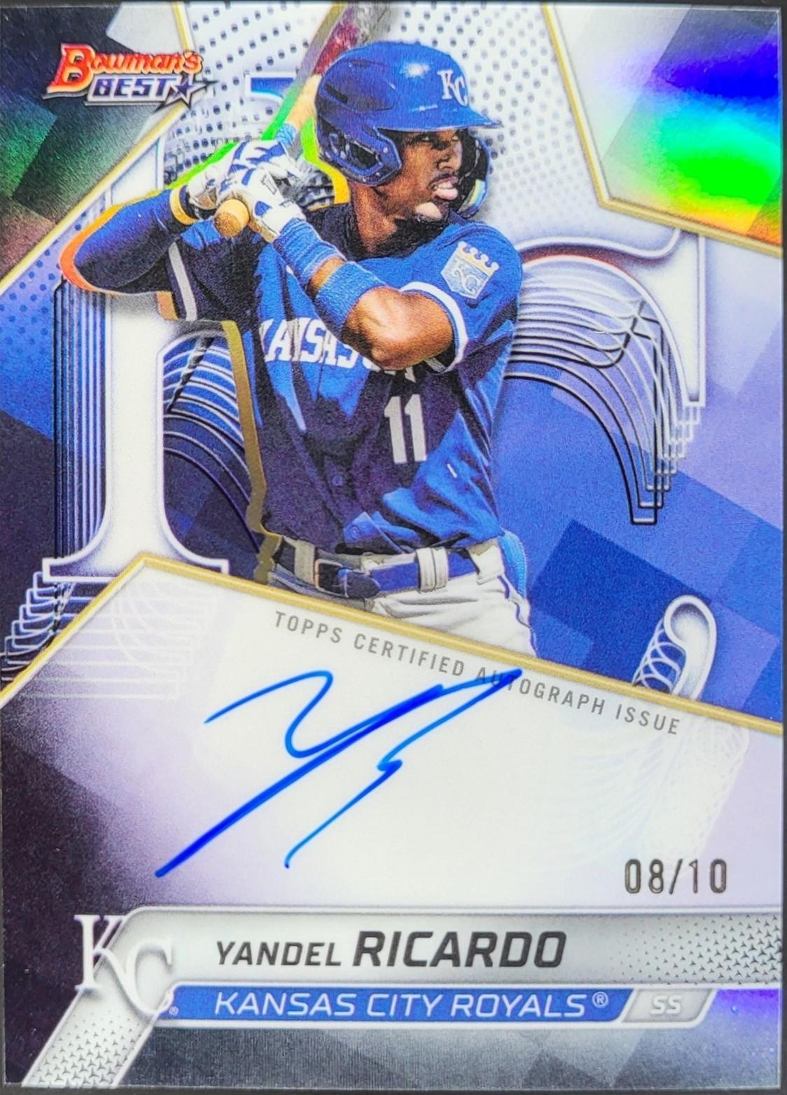 Yandel Ricardo [Black Refractor] #B25-YR