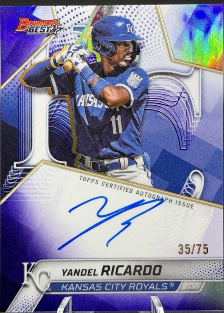 Yandel Ricardo [Purple Refractor] #B25-YR