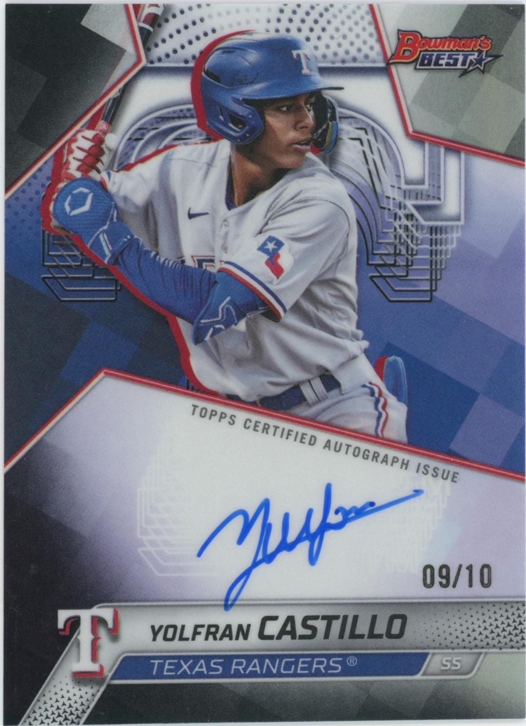 Yolfran Castillo [Black Refractor] #B25-YC