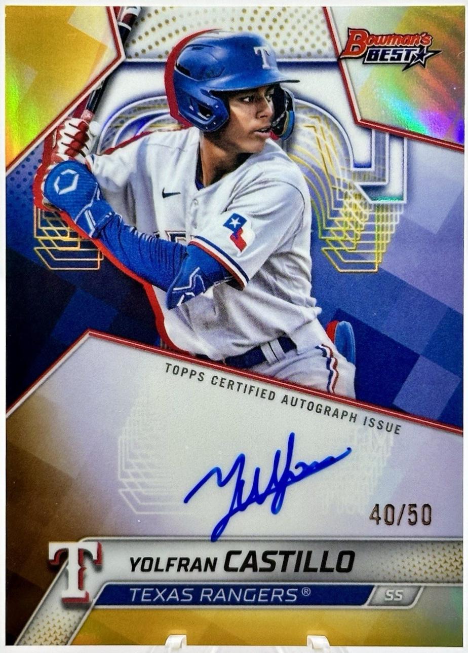 Yolfran Castillo [Gold Refractor] #B25-YC