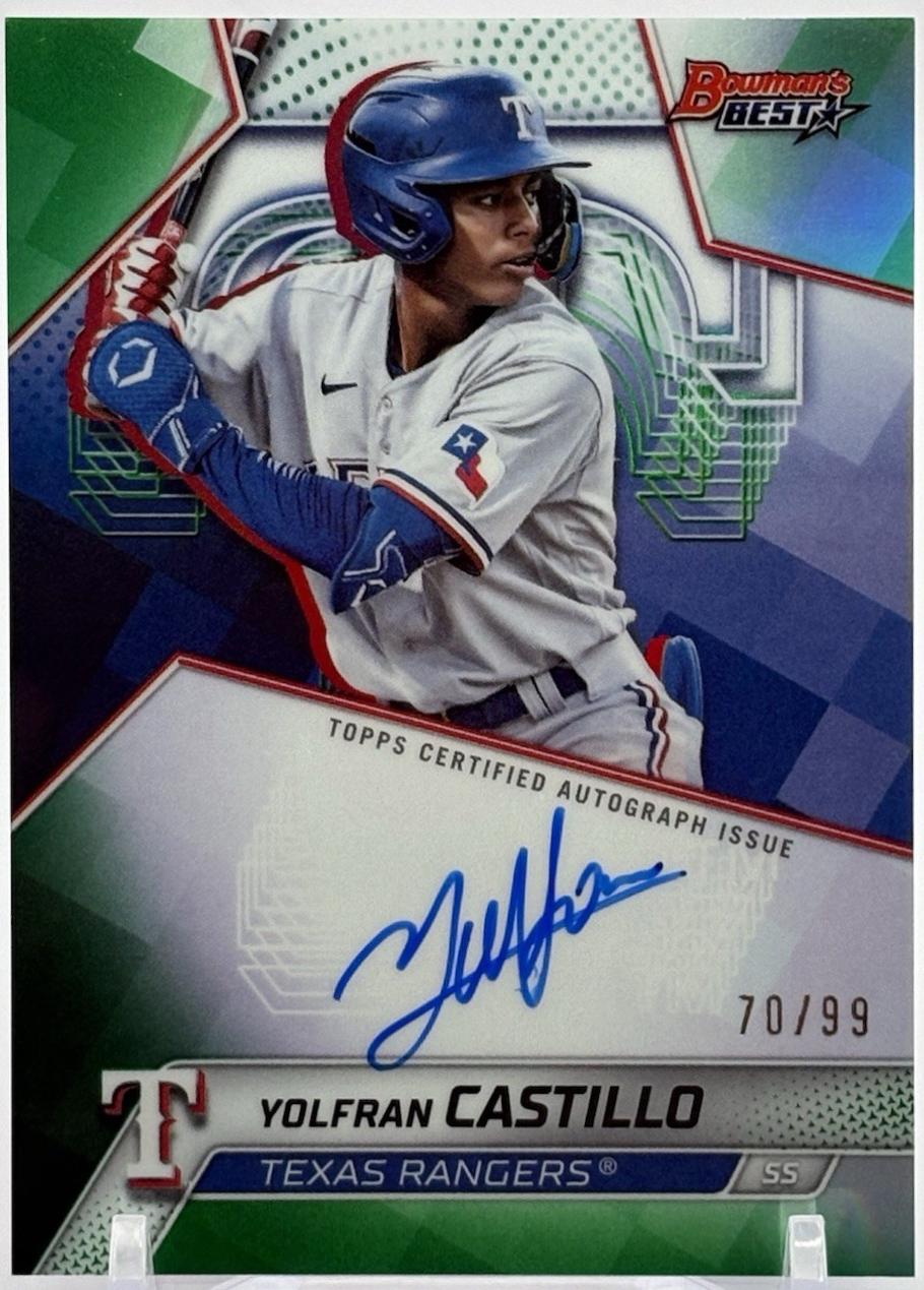 Yolfran Castillo [Green Refractor] #B25-YC