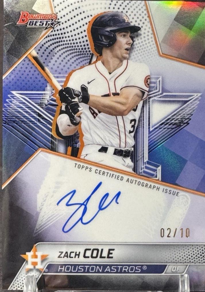 Zach Cole [Black Refractor] #B25-ZC