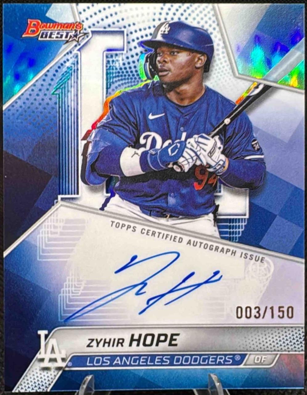 Zyhir Hope [Blue Refractor] #B25-ZH